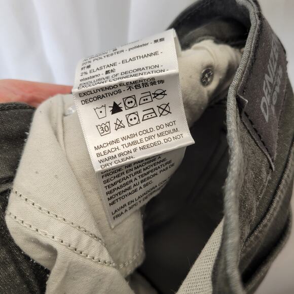 Denizen by Levi's Boys Gray/Green 215 Slim Jeans, W28, L30 - Picture 9 of 10